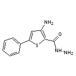 3-amino-5-phenylthiophene-2-carbohydrazide