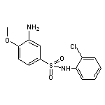 3-Amino-N-(2-chloro-phenyl)-4-methoxy-benzenesulfonamide