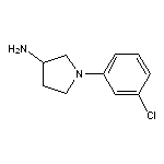 1-(3-chlorophenyl)pyrrolidin-3-amine