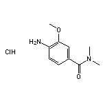 4-amino-3-methoxy-N,N-dimethylbenzamide hydrochloride