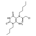 N-(6-Amino-1-butyl-2,4-dioxo-1,2,3,4-tetrahydro-pyrimidin-5-yl)-2-chloro-N-pentyl-acetamide