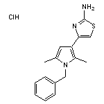 4-(1-benzyl-2,5-dimethyl-1H-pyrrol-3-yl)-1,3-thiazol-2-amine hydrochloride