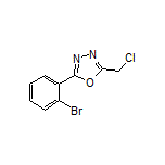 2-(2-Bromophenyl)-5-(chloromethyl)-1,3,4-oxadiazole