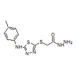 2-[[5-(p-Tolylamino)-1,3,4-thiadiazol-2-yl]thio]acetohydrazide