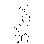 4-(1,1-Dioxo-1H-1lambda*6*-naphtho[1,8-cd]isothiazol-2-ylmethyl)-benzoic acid hydrazide