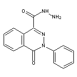 4-oxo-3-phenyl-3,4-dihydrophthalazine-1-carbohydrazide