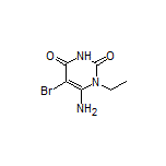 6-amino-5-bromo-1-ethylpyrimidine-2,4(1H,3H)-dione