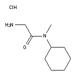 2-amino-N-cyclohexyl-N-methylacetamide hydrochloride