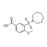 3-(Azepan-1-ylsulfonyl)-4-methoxybenzoic Acid