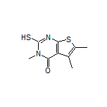 2-mercapto-3,5,6-trimethylthieno[2,3-d]pyrimidin-4(3H)-one