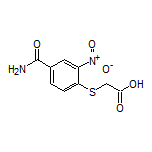 2-[(4-Carbamoyl-2-nitrophenyl)thio]acetic Acid