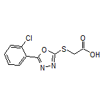 2-[[5-(2-Chlorophenyl)-1,3,4-oxadiazol-2-yl]thio]acetic Acid