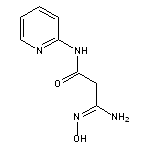 2-(N-Hydroxycarbamimidoyl)-N-pyridin-2-yl-acetamide