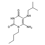 6-Amino-1-butyl-5-isobutylamino-1H-pyrimidine-2,4-dione