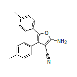 2-Amino-4,5-di-p-tolylfuran-3-carbonitrile