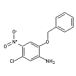 2-Benzyloxy-5-chloro-4-nitro-phenylamine