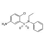 5-Amino-2-chloro-N-ethyl-N-phenyl-benzenesulfonamide