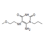 6-amino-5-[(2-methoxyethyl)amino]-1-propylpyrimidine-2,4(1H,3H)-dione