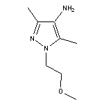 1-(2-methoxyethyl)-3,5-dimethyl-1H-pyrazol-4-amine