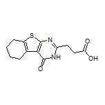 3-(4-Oxo-3,4,5,6,7,8-hexahydrobenzo[4,5]thieno[2,3-d]pyrimidin-2-yl)propanoic Acid