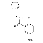 5-amino-2-chloro-N-(thiophen-2-ylmethyl)benzamide