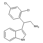 2-(2,4-dichlorophenyl)-2-(1H-indol-3-yl)ethanamine