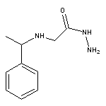 (1-Phenyl-ethylamino)-acetic acid hydrazide