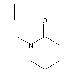 1-(prop-2-yn-1-yl)piperidin-2-one