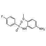 N-(5-Amino-2-methoxy-phenyl)-4-fluoro-benzenesulfonamide