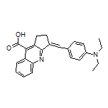 3-[4-(Diethylamino)benzylidene]-2,3-dihydro-1H-cyclopenta[b]quinoline-9-carboxylic Acid