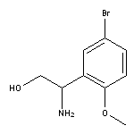 2-amino-2-(5-bromo-2-methoxyphenyl)ethan-1-ol