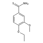 4-ethoxy-3-methoxybenzenecarbothioamide