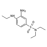 3-amino-N,N-diethyl-4-(ethylamino)benzenesulfonamide