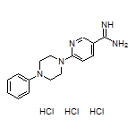 6-(4-Phenyl-1-piperazinyl)nicotinimidamide Trihydrochloride