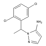 1-[1-(2,5-dichlorophenyl)ethyl]-1H-pyrazol-5-amine