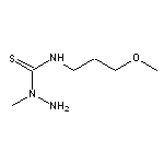 N-(3-methoxypropyl)-1-methylhydrazinecarbothioamide