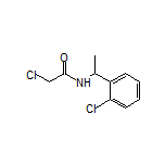 2-chloro-N-[1-(2-chlorophenyl)ethyl]acetamide