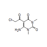 6-Amino-5-(2-chloroacetyl)-1,3-dimethylpyrimidine-2,4(1H,3H)-dione