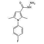 1-(4-Fluoro-phenyl)-2,5-dimethyl-1H-pyrrole-3-carboxylic acid hydrazide