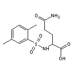 5-amino-2-{[(2,5-dimethylphenyl)sulfonyl]amino}-5-oxopentanoic acid