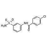 4-Chloro-N-(3-sulfamoyl-phenyl)-benzamide