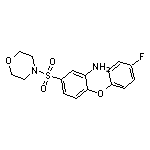 2-(4-fluorophenoxy)-5-(morpholin-4-ylsulfonyl)aniline