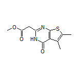 Methyl 5,6-Dimethyl-4-oxo-3,4-dihydrothieno[2,3-d]pyrimidine-2-acetate