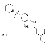 N*1*-(3-Diethylamino-propyl)-4-(piperidine-1-sulfonyl)-benzene-1,2-diamine hydrochloride