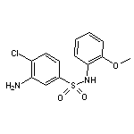 3-Amino-4-chloro-N-(2-methoxy-phenyl)-benzenesulfonamide