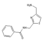 N-{[4-(aminomethyl)-1,3-thiazol-2-yl]methyl}benzamide