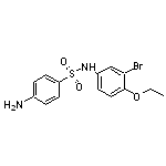 4-Amino-N-(3-bromo-4-ethoxy-phenyl)-benzenesulfonamide