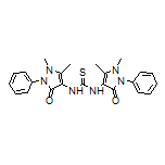 1,3-Bis(1,5-dimethyl-3-oxo-2-phenyl-2,3-dihydro-4-pyrazolyl)thiourea