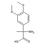 2-amino-2-(3,4-dimethoxyphenyl)propanoic acid