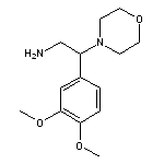 2-(3,4-dimethoxyphenyl)-2-morpholin-4-ylethanamine